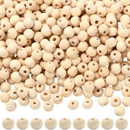 400 træperler 8 mm.